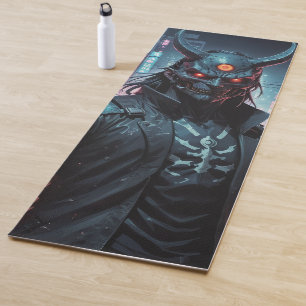 Cyberpunk Demon Samurai Yogamat