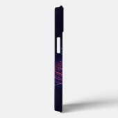 Cyberpunk Digitale Geluidsgolf Hoesje Neon Elektri (Achterkant / Rechts)