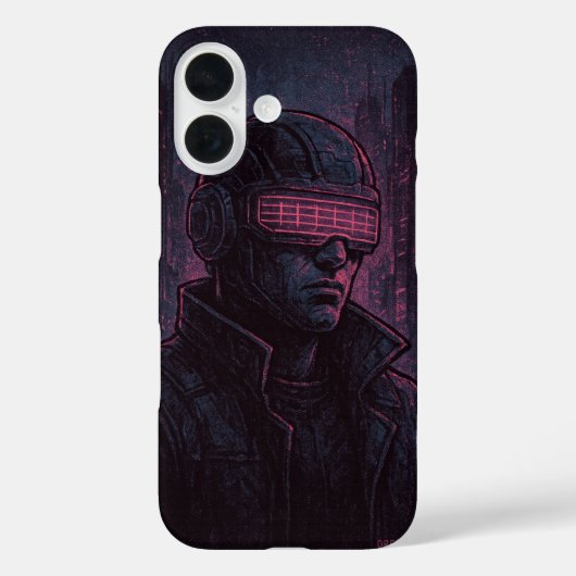 Cyberpunk Dystopische Krijger | Dreamframe_U8O Ori Case-Mate iPhone Case (Achterkant)