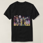 Cyberpunk Edgerunners characters T-shirt (Design voorkant)