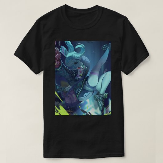 Cyberpunk Edgerunners Rebecca T-shirt (Design voorkant)