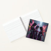 Cyberpunk Faeries-Notitieboek Notitieboek (Binnen)
