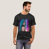 Cyberpunk feesttijd t-shirt (Voorkant volledig)