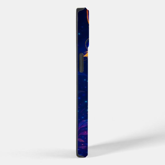 Cyberpunk Fox in Neon Oerwoud – Futuristische kuns Case-Mate iPhone Case (Achterkant / Rechts)