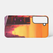 Cyberpunk galaxy s22-telefooncel AI art. Samsung Galaxy Hoesje (Achterkant horizontaal)