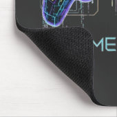 Cyberpunk-gamecontroller - Neon Game On Tech Muismat (Hoek)