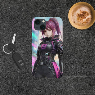 Cyberpunk Girl Case-Mate iPhone Case
