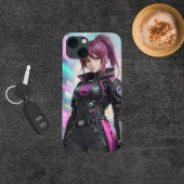 Cyberpunk Girl Case-Mate iPhone Case