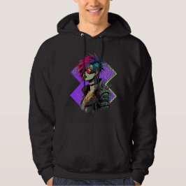 Cyberpunk Girl Hoodie