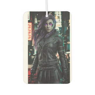 Cyberpunk Girl Luchtverfrisser