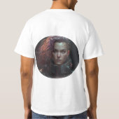 Cyberpunk Girl T-shirt (Achterkant)