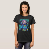 Cyberpunk Girl T-shirt (Voorkant volledig)