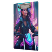 CyberPunk Girl thema klembord (Links)