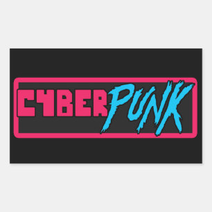 'Cyberpunk' - Glanzende Sticker