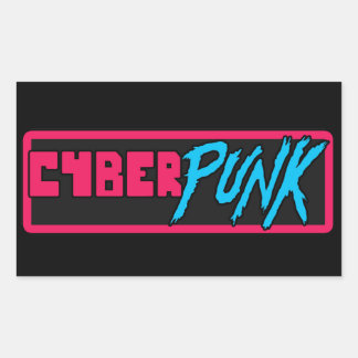 'Cyberpunk' - Glanzende Sticker