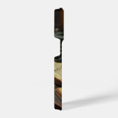 Cyberpunk Glitch iPhone 15 Pro Hoesje – Neon Light iPhone 14 Plus Hoesje (Rechterkant)