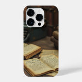 Cyberpunk Glitch iPhone 15 Pro Hoesje – Neon Light iPhone Hoesje (Achterkant)