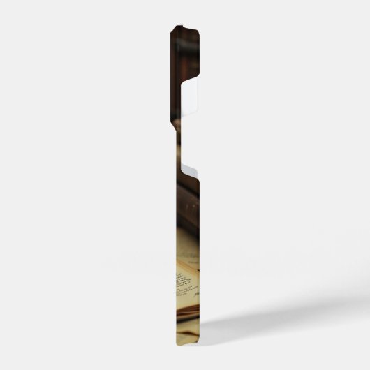 Cyberpunk Glitch iPhone 15 Pro Hoesje – Neon Light iPhone Hoesje (Linkerkant)