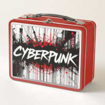 Cyberpunk Graffiti Metal Lunchbox – Streetcode