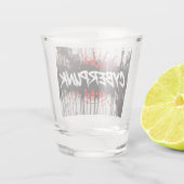 Cyberpunk Graffiti Shot Glass Shot Glas (Achterkant)
