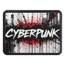 Cyberpunk Graffiti Trailer Hitch Hoesje