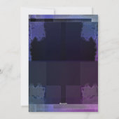 Cyberpunk Grunge Blank Kaart | Gritty Futuristic (Achterkant)