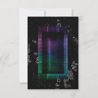 Cyberpunk Grunge Invitation