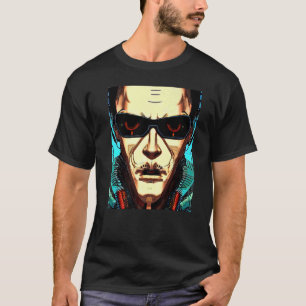 Cyberpunk Hacker Computer Geek 1 T-shirt