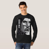 Cyberpunk Hacker Computer Geek design_13 T-shirt (Voorkant volledig)