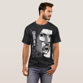 Cyberpunk Hacker Computer Geek design_13 T-shirt (Voorkant volledig)