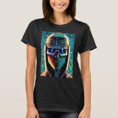 Cyberpunk Hacker Computer Geek design_18 T-shirt (Voorkant)