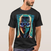 Cyberpunk Hacker Computer Geek design_18 T-shirt (Voorkant)