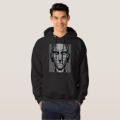 Cyberpunk Hacker Computer Geek design_1 Hoodie (Voorkant volledig)