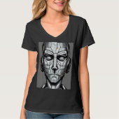 Cyberpunk Hacker Computer Geek design_1 T-shirt (Voorkant)