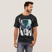 Cyberpunk Hacker Computer Geek design_8 T-shirt (Voorkant volledig)