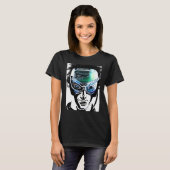 Cyberpunk Hacker Computer Geek design_8 T-shirt (Voorkant volledig)