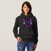 Cyberpunk Hacker Computer Geek ontwerp_4 Hoodie (Voorkant volledig)