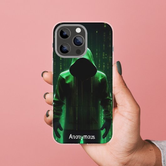 Cyberpunk Hacker Custom Dark Tech Matrix Style Case-Mate iPhone Case