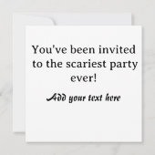 CYBERPUNK HALLOWEEN POMPOEN KAART (Achterkant)