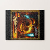 CYBERPUNK HALLOWEEN POMPOEN LEGPUZZEL (Horizontaal)