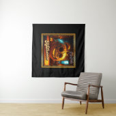 CYBERPUNK HALLOWEEN POMPOEN WANDKLEED (In Situ (horizontaal))