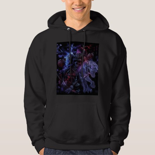 cyberpunk hoodie (Voorkant)