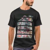 Cyberpunk Japan Cityscape T-shirt (Voorkant)