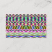 Cyberpunk Javascript Colortable ART Visitekaartje (Voorkant)