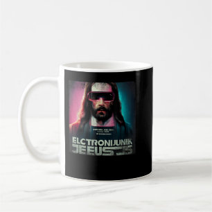 Cyberpunk Jesus Futuristic Religies Chris Koffiemok