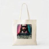  Cyberpunk Jesus Futuristic Religies Chris Tote Bag (Voorkant)