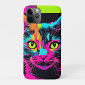 Cyberpunk Kitty Kunst Case-Mate iPhone Case (Achterkant)