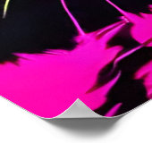 Cyberpunk Kitty Kunst Poster (Hoek)