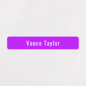 Cyberpunk kleurenpalet Waterbestendige labels (Design 1)