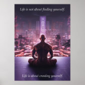 Cyberpunk - Krijger, Gym, Workout, Succes Poster (Voorkant)